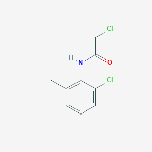 molecular formula C9H9Cl2NO B108309 2-Chloro-n-(2-chloro-6-methylphenyl)acetamide CAS No. 6307-67-1