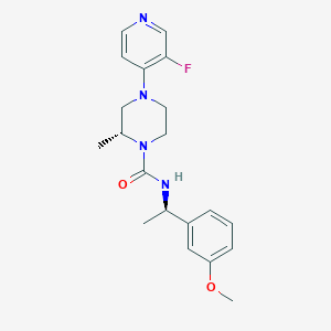 molecular formula C20H25FN4O2 B10830960 Rho-Kinase-IN-2 