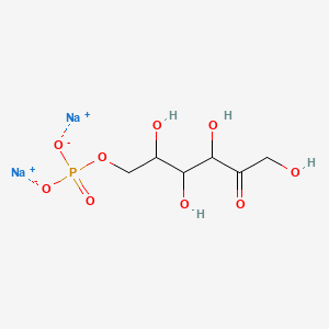 molecular formula C6H11Na2O9P B10831130 D-Fructose-6-phosphate (disodium) 