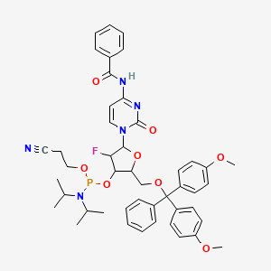 N4-Benzoyl-1-(2'-deoxy-2'-fluoro-5'-O-DMT-b-D-arabinofuranosyl)uracil 3'-CE-phosphoramidite