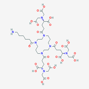 molecular formula C43H68N8O22 B10831322 Tris-NTA 