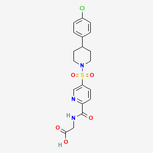 molecular formula C19H20ClN3O5S B10831325 Usp5-IN-1 