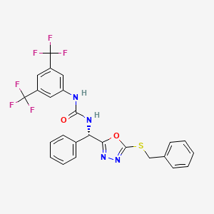 molecular formula C25H18F6N4O2S B10831442 Recql5-IN-1 