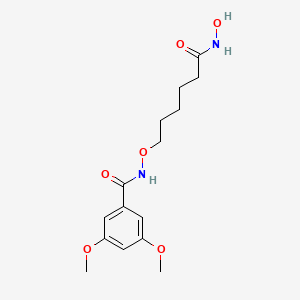 molecular formula C15H22N2O6 B10831478 Hdac-IN-40 