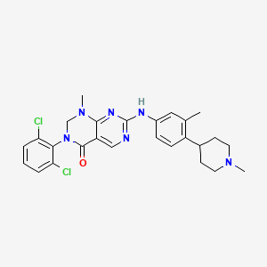 molecular formula C26H28Cl2N6O B10831490 Wee1-IN-5 