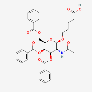 molecular formula C34H35NO11 B10831541 TriGalNAc CBz 