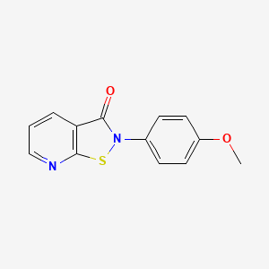 2-(4-Methoxyphenyl)isothiazolo[5,4-b]pyridin-3(2H)-one