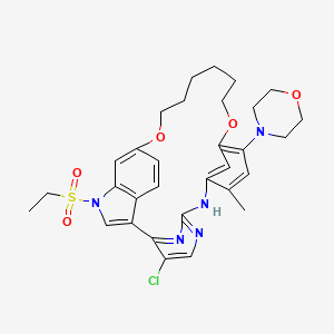 molecular formula C31H36ClN5O5S B10831569 Egfr-IN-70 