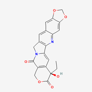 (5R)-5-ethyl-5-hydroxy-7,18,20-trioxa-11,24-diazahexacyclo[11.11.0.02,11.04,9.015,23.017,21]tetracosa-1(13),2,4(9),14,16,21,23-heptaene-6,10-dione