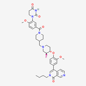 molecular formula C42H49FN6O7 B10832068 PROTAC BRD9 Degrader-4 