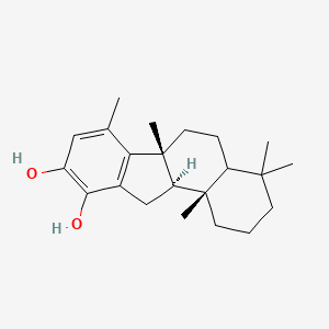 (6aR,11aR,11bS)-4,4,6a,7,11b-pentamethyl-1,2,3,4a,5,6,11,11a-octahydrobenzo[a]fluorene-9,10-diol