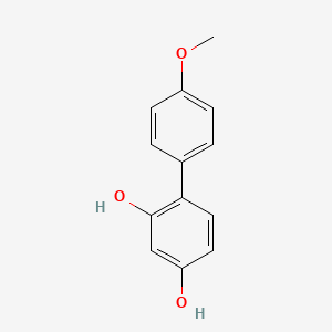 molecular formula C13H12O3 B10832215 4-(4-methoxyphenyl)benzene-1,3-diol 