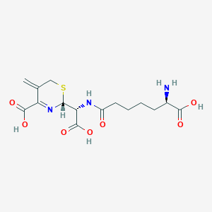 molecular formula C15H21N3O7S B10832234 Cephalosporin 