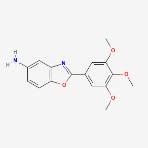 2-(3,4,5-Trimethoxyphenyl)-1,3-benzoxazol-5-amine