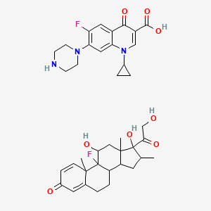 Ciprofloxacin+dexamethasone