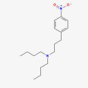 molecular formula C17H28N2O2 B10832292 Phenylpropylamine derivative 3 