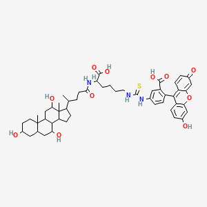 Cholyl-lysyl-fluorescein