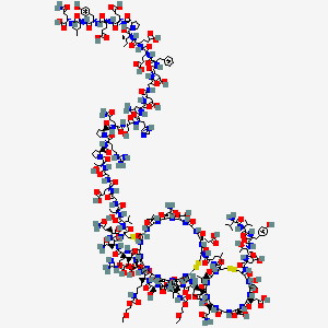 molecular formula C299H462N84O115S6 B10832578 Pegmusirudin 