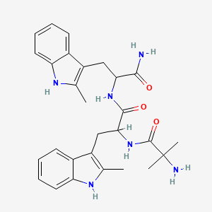 H-Aib-DL-Trp(2-Me)-DL-Trp(2-Me)-NH2