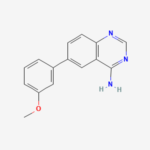 6-(3-Methoxyphenyl)quinazolin-4-amine