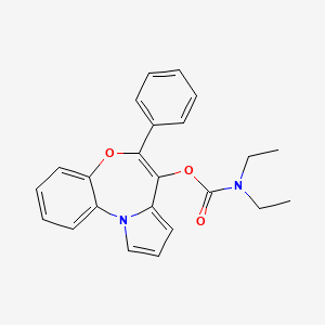 molecular formula C23H22N2O3 B10833110 Benzothiazepine analog 1 