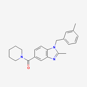 Methylbenzyl methylbenzimidazole piperidinylmethanone