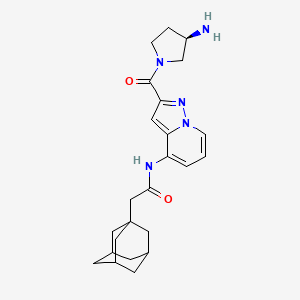 Bicyclic heteroaryl amide derivative 3