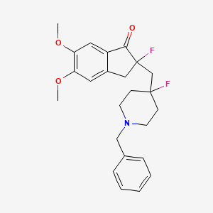 Fluorinated donepezil derivative 1