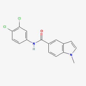 N-(3,4-dichlorophenyl)-1-methylindole-5-carboxamide