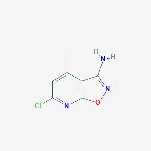 6-Chloro-4-methyl-[1,2]oxazolo[5,4-b]pyridin-3-amine