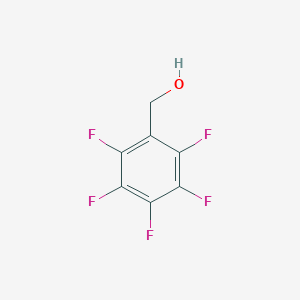 molecular formula C7H3F5O B108358 2,3,4,5,6-Pentafluorobenzyl alcohol CAS No. 440-60-8