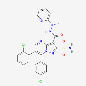 Pyrazolo[1,5-a]pyrimidine derivative 9