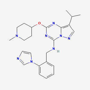 Pyrazolo-triazine derivative 2