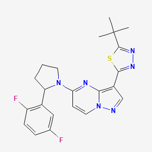 Pyrazolo[1,5-a]pyrimidine derivative 21