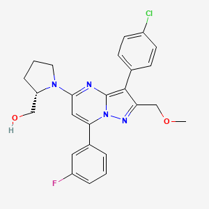 Pyrazolo[1,5-a]pyrimidine derivative 12