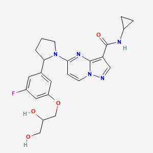 Pyrazolo[1,5-a]pyrimidine derivative 17