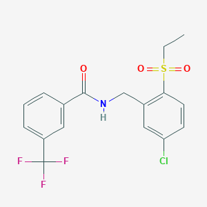 N-(5-Chloro-2-ethanesulfonyl-benzyl)-3-trifluoromethyl-benzamide