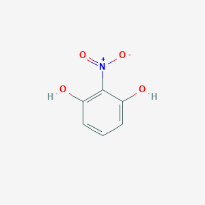 molecular formula C6H5NO4 B108372 2-硝基邻苯二酚 CAS No. 601-89-8