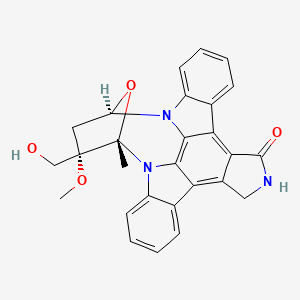 molecular formula C27H23N3O4 B10837676 G5Z6Tjw2NN CAS No. 156177-59-2