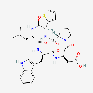 cyclo[D-Asp-Pro-D-Gly(thien-2-yl)-Leu-D-Trp]