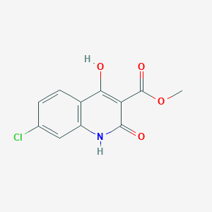 Methyl 7-chloro-2,4-dihydroxy-3-quinolinecarboxylate