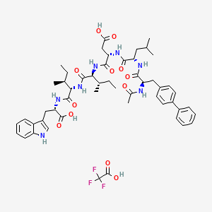 Ac-D-Bip-Leu-Asp-Ile-Ile-Trp-OH.TFA