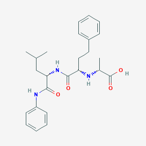 (R)-2-[(S)-1-(3-Methyl-1-phenylcarbamoyl-butylcarbamoyl)-3-phenyl-propylamino]-propionic acid