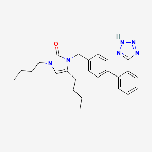 1,4-dibutyl-3-[[4-[2-(2H-tetrazol-5-yl)phenyl]phenyl]methyl]imidazol-2-one