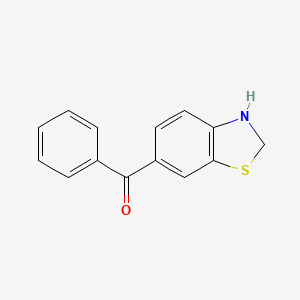 2,3-dihydro-1,3-benzothiazol-6-yl(phenyl)methanone