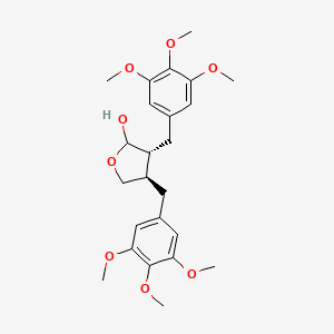 molecular formula C24H32O8 B10838016 (-)-Cubebinin 