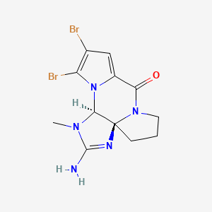 (-)-7-N-methyldibromophakellin