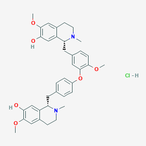 molecular formula C37H43ClN2O6 B10838029 (+)-(1R,1'S)-thaligrisine hydrochloride 