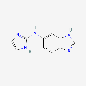 (1H-Benzoimidazol-5-yl)-(1H-imidazol-2-yl)-amine