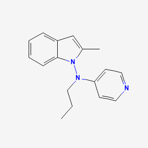 (2-Methyl-indol-1-yl)-propyl-pyridin-4-yl-amine